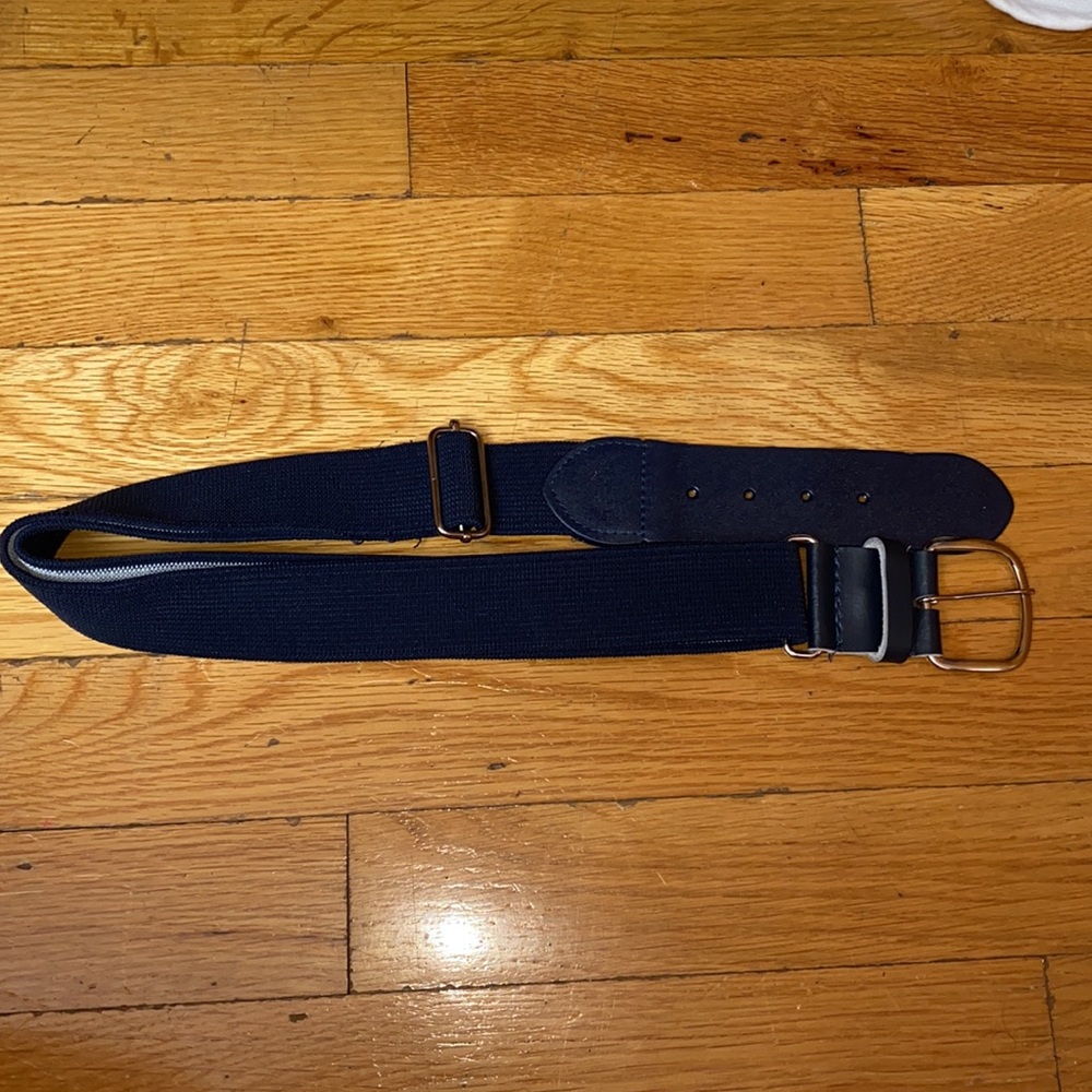 Navy blue baseball/ softball belt